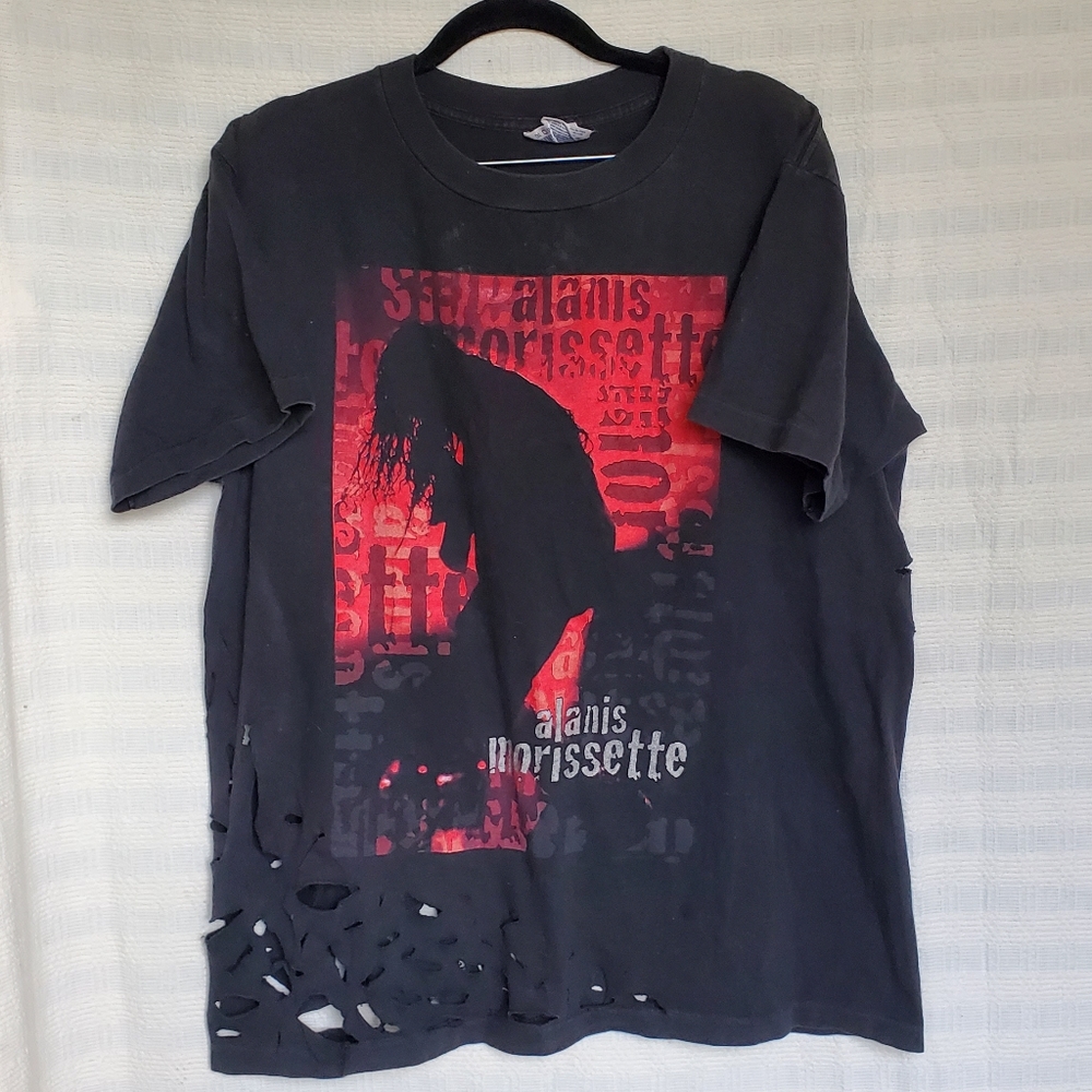 Vintage '96 Distressed Alanis Morissette Tour Tee